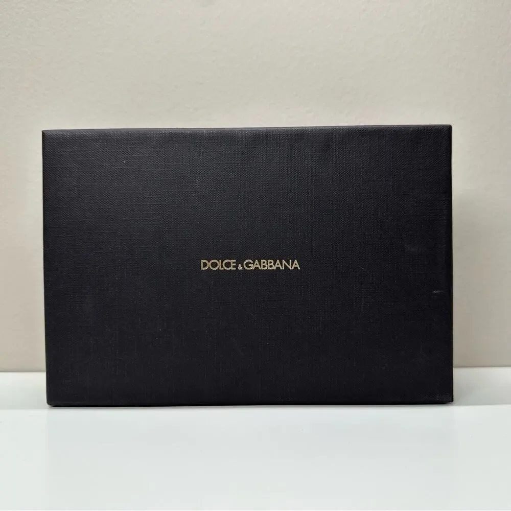 Dolce & Gabbana | Sunglass Storage Box | Black | H5 x W7.25 x D3 inch